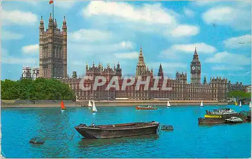 Moderne Karte Houses of Parliament London