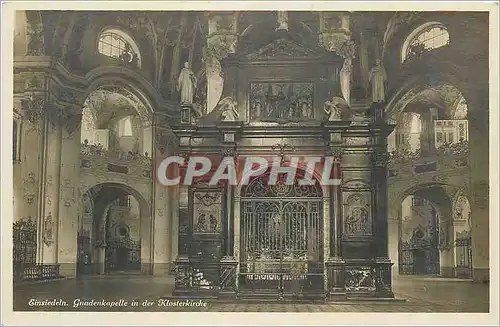 Ansichtskarte AK Einsiedein Gnadenkapelle in der Kiosterkirche