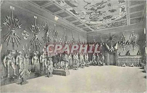 Cartes postales Innsbruck Schloss Amras Waffensaal Militaria