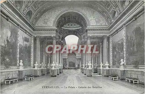 Cartes postales Versailles Le Palais Galerie des Batailles