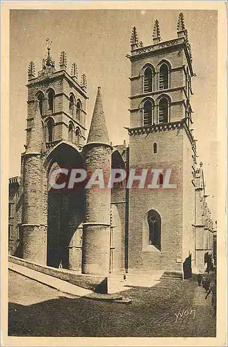 Ansichtskarte AK Montpellier (Herault) La Cathedrale Saint Pierre