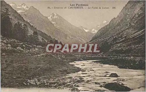 Cartes postales Les Pyrenees Environs de Cauterets La Vallee de Lutour