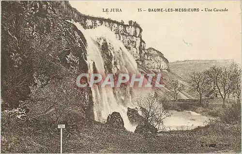 Cartes postales Le Jura Baume les Messieurs Une Cascade
