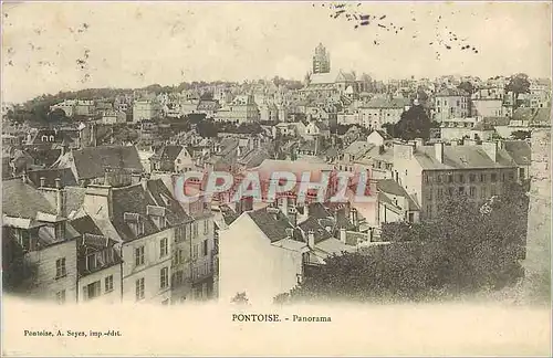 Cartes postales Pontoise Panorama