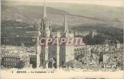 Cartes postales Mende La Cathedrale