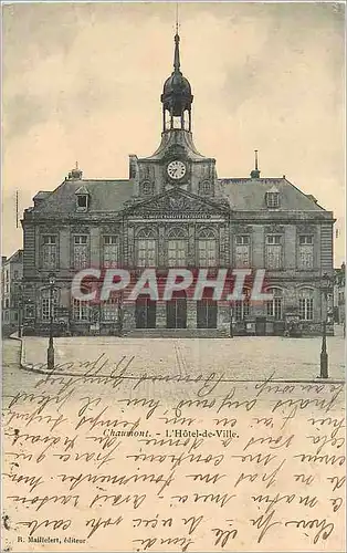 Cartes postales Chaumont l'Hotel de Ville