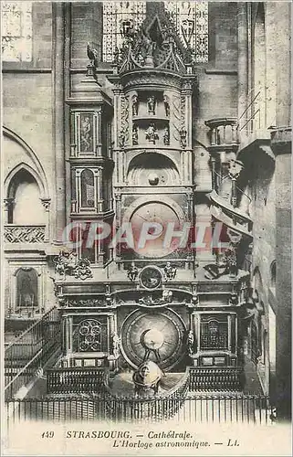 Cartes postales Strasbourg Cathedrale L'Horloge astronomique
