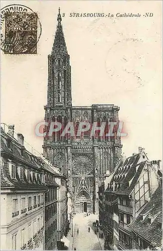 Cartes postales Strasbourg La Cathedrale ND