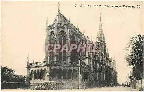 Ansichtskarte AK Bon Secours L'Abside de la Basilique Automobile