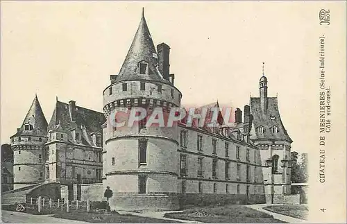 Cartes postales Chateau de Mesnieres (Seine Inferieure) Cote sud ouest