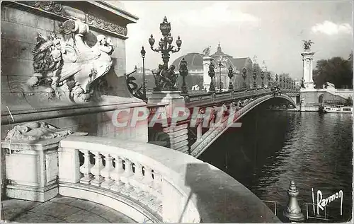 Cartes postales moderne Paris Le Pont Alexandre III