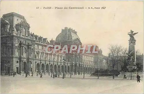 Cartes postales Paris Place du Carrousel