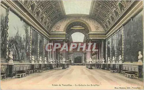 Cartes postales Palais de Versailles La Galerie des Batailles