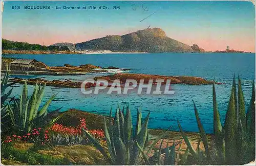 Cartes postales Boulouris Le Dramont et l'Ile d'Or RM