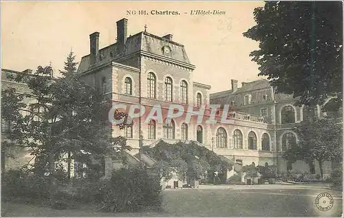 Ansichtskarte AK Chartres L'Hotel Dieu