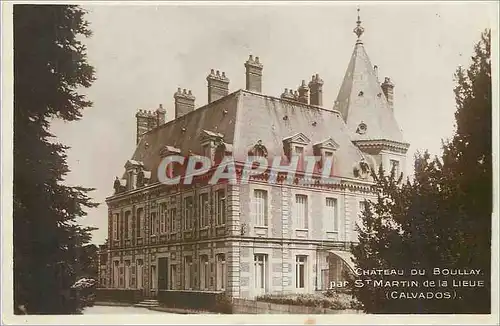 Cartes postales Chateau du Boulay par St Martin de la Lieue (Calvados)