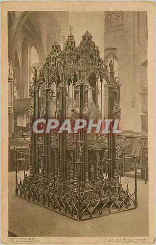 Cartes postales Nurnberg Sebaldusgrab