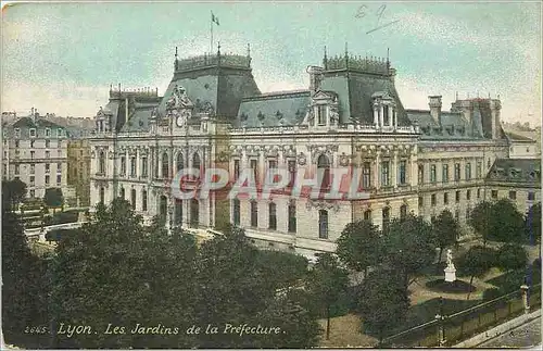 Cartes postales Lyon Les Jardins de la Prefecture