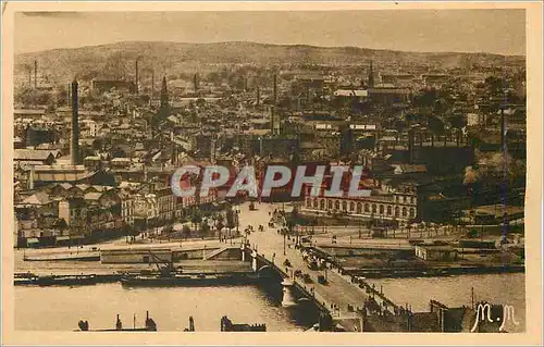 Cartes postales Rouen la Ville Musee Vue sur le Pont Boledieu et la Place Carnot