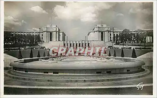 Moderne Karte Paris et ses Merveilles Le Palais de Chalitot vu des Jardins Architectes MM Azena Boileau Carlu