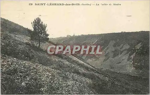 Cartes postales Saint Leonard des Bois (Sarthe) La Vallee de Misere