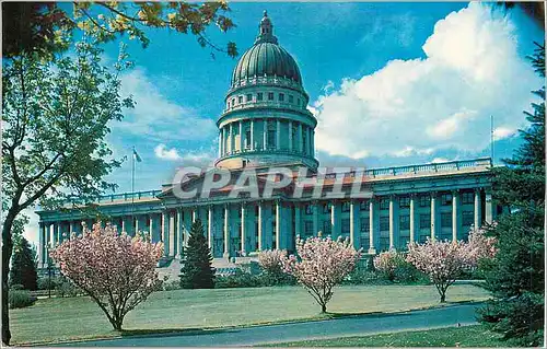 Moderne Karte Utah State Capitol Salt Lake City Utah Completed in 1915 houses lobby and rotunda colllections o