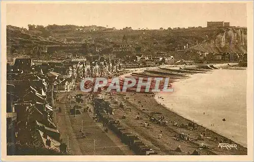 Cartes postales Mers les Bains (Somme) Vue generale de la Plage