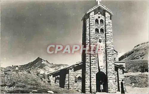 Moderne Karte Col de l'Iseran La plus haute route d'Europe La Chapelle et la Grande Sassiere