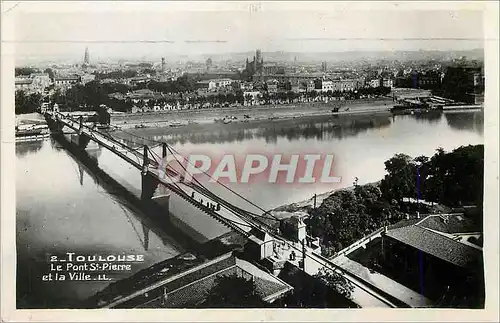Cartes postales moderne Toulouse Le Pont St Pierre et la Ville