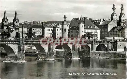 Cartes postales moderne Koblenz An der alten Moselbrucke