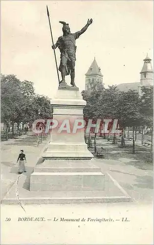 Cartes postales Bordeaux Le Monument de Vercingetorix