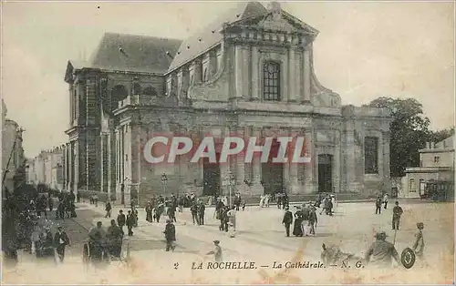 Cartes postales La Rochelle La Cathedrale