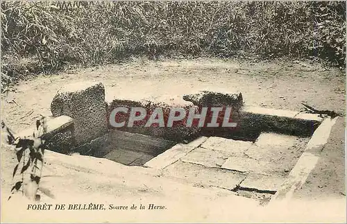 Cartes postales Foret de belleme Source de la Herse