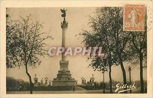 Cartes postales Bordeaux Monument des Girondins