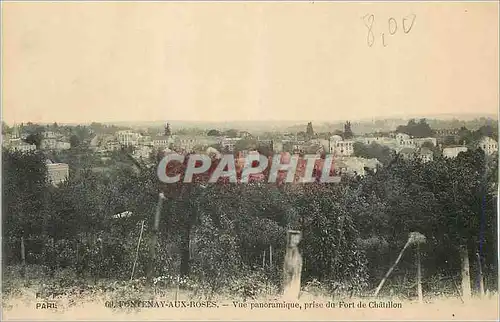 Ansichtskarte AK Fontenay Aux Roses Vue panoramique prise du Fort de Chatillon