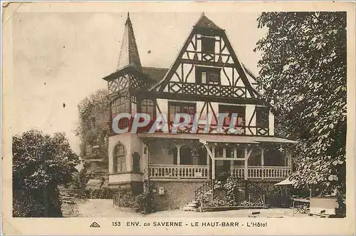 Cartes postales Env de Saverne Le Haut Barr L'Hotel