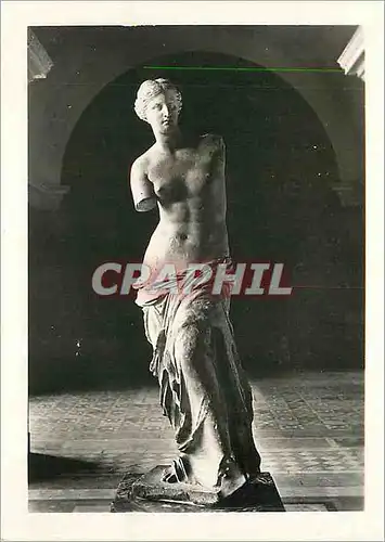 Cartes postales moderne Musee du Louvre Venus de Milo Paris