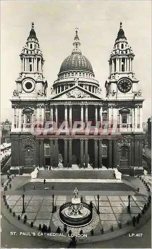 Moderne Karte St Paul's Cathedral London