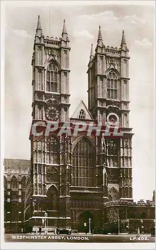 Moderne Karte Westminster Abbey London