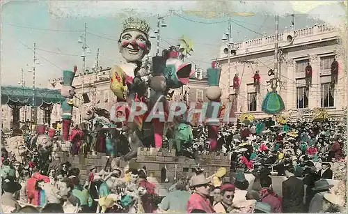 Cartes postales moderne Carnaval de Nice Char de sa Majeste Carnaval