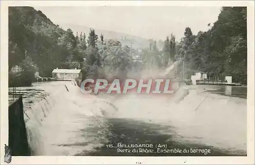 Cartes postales moderne Bellegarde (Ain) Perte du Rhone Ensemble du Barrage