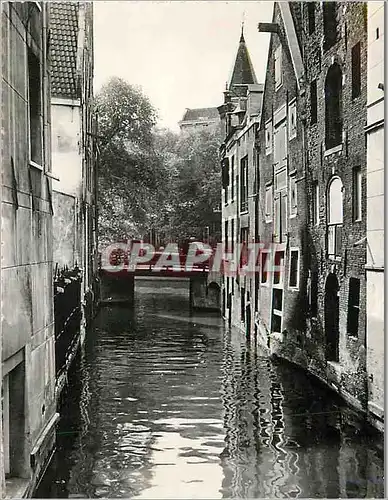 Cartes postales moderne Amsterdam Fosse des Cordiers avec les Maisons dans l'Eau