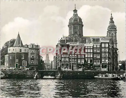 Cartes postales moderne Amsterdam Tour des Larmes