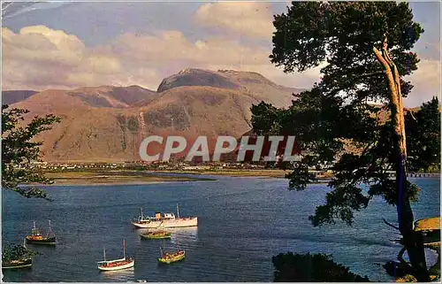 Cartes postales moderne Fort William and Ben Nevis from Across Loch Linnhe