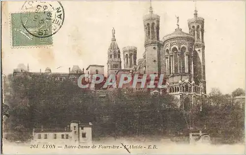 Cartes postales Lyon Notre Dame de Fourviere L'Abside