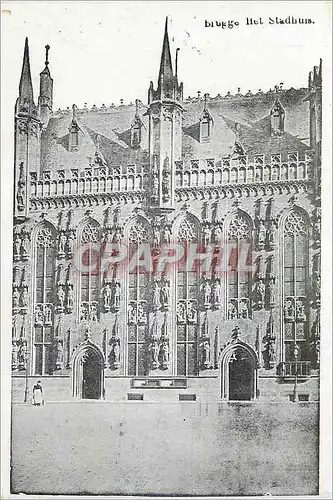 Cartes postales Brugge Het Stadhuts