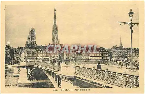Cartes postales Rouen Pont Boieldieu