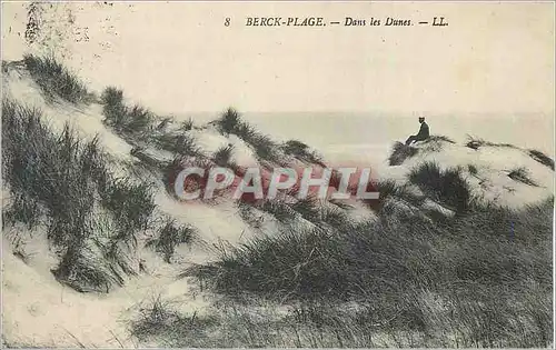 Ansichtskarte AK Berck Plage Dans les Dunes