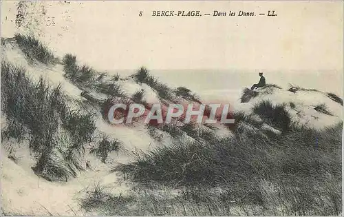 Cartes postales Berck Plage Dans les Dunes