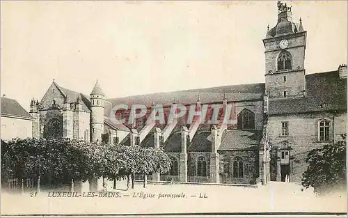 Ansichtskarte AK Luxeuil les Bains L'Eglise Paroissiale